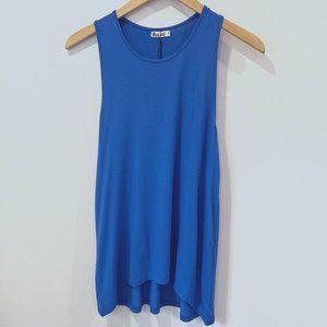 Bugzzi Blue Tank Top Size S NWT